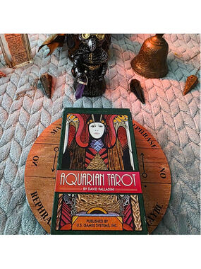Aquarian Tarot Deck – Classic 78-Card Set by David Palladini (U.S. Games Systems